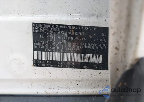 2024 Toyota Rav4 Hybrid Xle из США, поврежденный, VIN 4T3RWRFV9RU123074